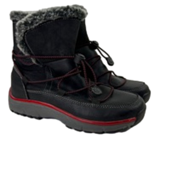 Aquatherm Harlie  fur trimmed women's ankle boots size 7 - Picture 1 of 10